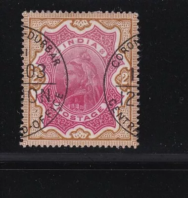 India Coronation Durbar Cancel On Victoria Rs 2 Very Fine • $3.25