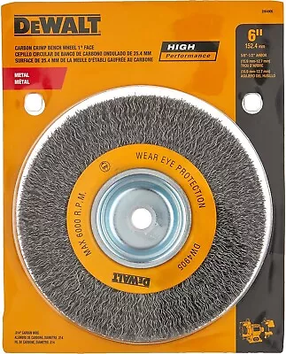 6-Inch Crimped Wire Wheel For Bench Grinder 🪚 Premium Quality & Safety Ensured • $18.99