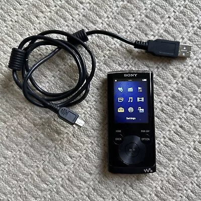 Sony Walkman NWZ-E354 Black ( 8 GB ) Digital Media Player • $6