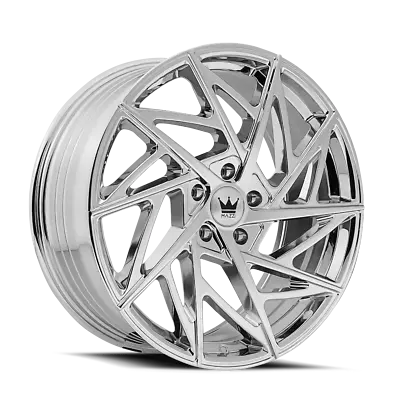 Mazzi 18x8 Wheel Chrome 377 Freestyle 5x112 +35mm Aluminum Rim • $270.99