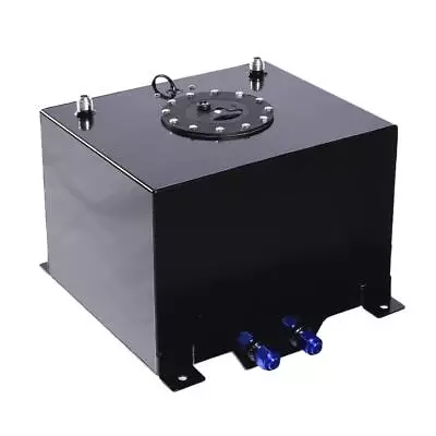 8 Gallon Black Coated Aluminum Racing/drifting Fuel Cell Gas Tank+level Sender • $82.73