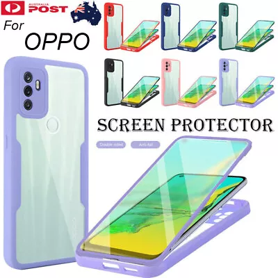 360 Full Body Screen Case Cover For OPPO A79 A16S A54S A74 A76 Find X5 Lite • $10.89