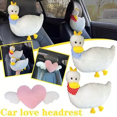 $12.79 • Buy Car Headrest Neck Pillow Seat Back Pillow Seat Support Cushion Shaped Heart E4J0
