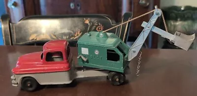 Hubley Diesel Steam Shovel Cab Truck 494 Kiddie Toy Die-Cast American • $69