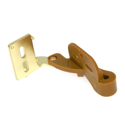 Amerock CM2606-3 Bright Brass 1/2  Overlay Concealed Self-Latching Knife Hinge • $3.49