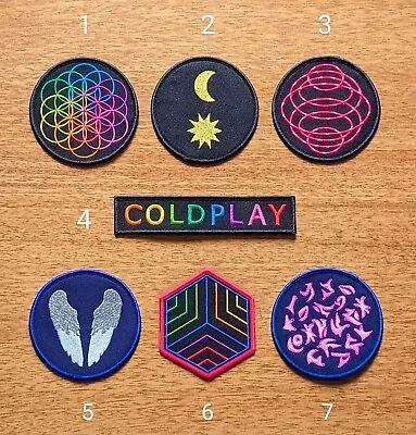 Coldplay Patches ~ Music Of The Spheres MX Higher Power Badge BTS Patch Badges • $9.33