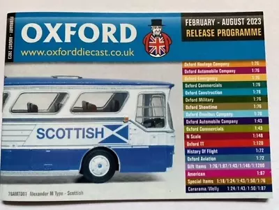 £1.95 • Buy Oxford Diecast February - August 2023 NEW Catalogue - JUST OUT