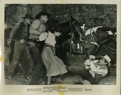 Joel McCrea Miroslava Stranger On Horseback Original 8x10  Photo #X76 • $14