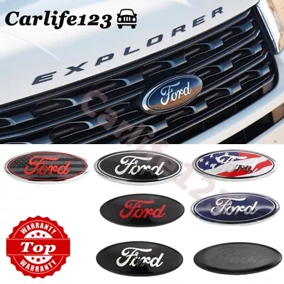 7  9  Car Front Grille Hood Emblem Badge Sticker For Ford F150 F250 Explorer • $13.21