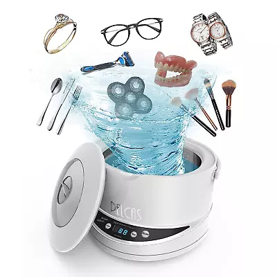 Ultrasonic Cleaner 25 Oz (750ML) With Detachable Tank  Professional Jewellery C • $30.99