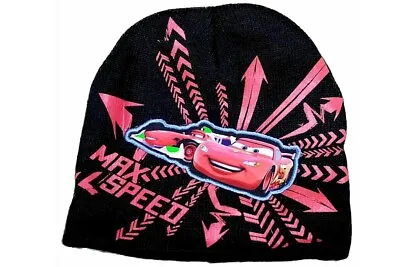 Disney Pixar Cars  Max Speed  Boy's Black Hat & Gloves Set Sz. 4-7 • $9.95