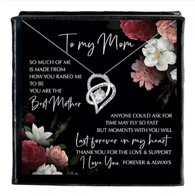 Mothers Day Gift Necklace & Message With Box AUS Stock Fast Free Express Postage • $40