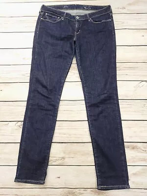 £16.99 • Buy Womens Levi's Velvet Jeans Size 32 Slight Curve Skinny Dark Blue Low Rise