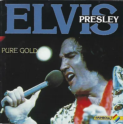 Elvis Presley PURE GOLD Australian ONLY Exclusive RAINBOW Records RARE CD • $18.99