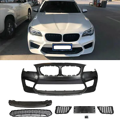 G30 M5 Look Style Front Bumper  Fit For BMW 5-Series 11-17 F10 M5 Style W/O PDC • $472.06