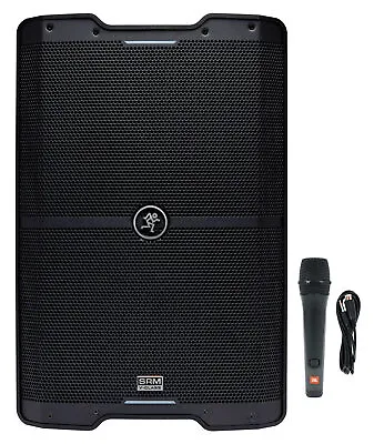 Mackie SRM210 V-Class 10” 2000w Powered PA DJ Speaker W/Bluetooth+JBL Microphone • $618.95