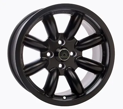 Westfield Revolution 8 Spoke Alloy Wheel 8x15 Black With Cap Minilite Style • $272.56