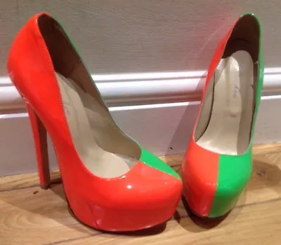 Kandee Colorful Apple Sours 100% Leather Shoes Size 36 • £30