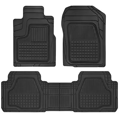 Motor Trend Deep Dish Car Floor Mats 3PC Rubber Semi Custom Fits Mercedes-Benz • $44.99