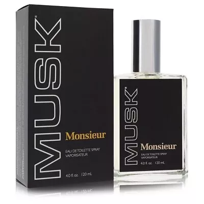 Monsieur Musk By Dana Eau De Toilette Spray 4 Oz For Men • $30.07