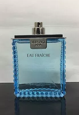 Versace Man Eau Fraiche Eau De Toilette Spray 3.4 Fl Oz TESTER As Pictured. • $32.20