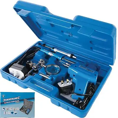 £36.69 • Buy Silverline 100W Soldering Gun Iron Kit Electronics Solder Welding Irons Tool