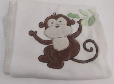 Garanimals Baby Blanket  Plush Fleece Monkey Jungle Theme 30  X 40  Cozy Soft • $26.09