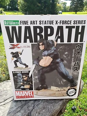 Kotobukiya Warpath X-Force Fine Art Statue 594/700 Marvel Comics Limited Edition • $399.99