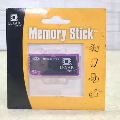 Lexar 128MB X2 Memory Stick 256MB MS Card For Sony F707 P1 P71 P9 S50 S85 Camera • $20