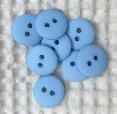 PACK OF 8 BEAUTIFUL MATTE SMARTIE BUTTONS – 30 COLOURS 1113141618202225mm • $1.23