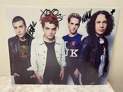 My Chemical Romance Signed Autographed 8.5x11 Photo Picture Band Gerard Way • $29.99