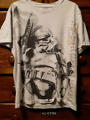 STAR WARS Marc Ecko Stormtrooper Shirt XL Vintage Rare Boba Fett Mandalorian • $239