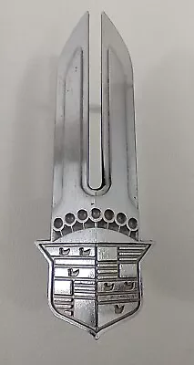 1973 1974 CADILLAC Eldorado HEADLIGHT CREST BADGE EMBLEM CHROME HOOD ORNAMENT • $29.99