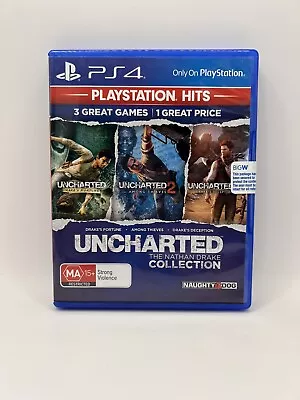 Uncharted: The Nathan Drake Collection (PlayStation 4 2018) BRAND NEW • $28.79