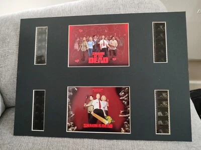 £30 • Buy Shaun Of The Dead 35 Mm Film Cell Display Framed Simon Pegg Nick Frost 16x12
