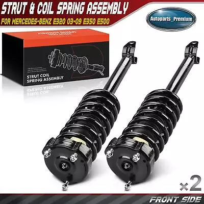 2x Front Complete Strut & Coil Spring Assembly For Benz E320 2003-2009 E350 E500 • $126.99