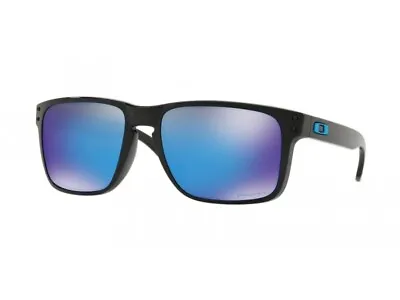 Oakley Sunglasses OO9417 HOLBROOK XL  941703 Black Prizm Sapphire • £105.89