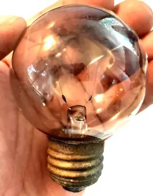 Vintage Working Clear Light Bulb 115 JAPAN Emits A Bright And Warm Glow • $13.99