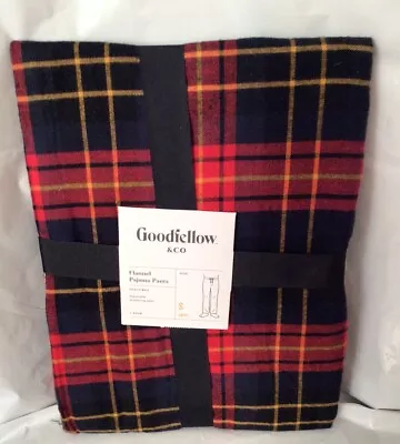 Goodfellow Co  Pajama Pants Mens Size Small  Flannel Lounge Bottoms Christmas • $15.99