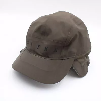 Sitka Gear Hudson GORE-TEX Trapper Hat With Curved Shield Visor In Earth - OSFA • $109.98