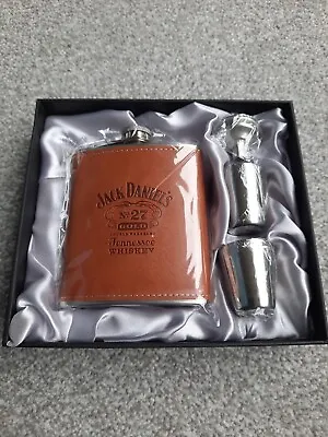 £9.99 • Buy Jack Daniels Hip Flask Set