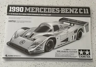 47484  Tamiya 1990 Mercedes Benz C11 Chassis Kit Instruction Manual - 11057532 • $20.22