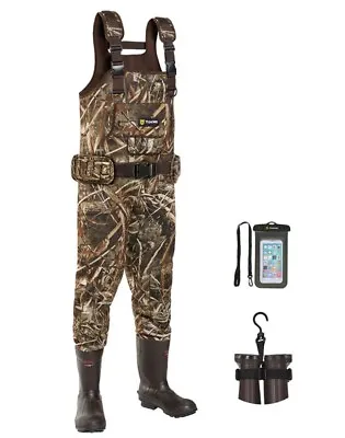 TideWe Hunting Wader Realtree MAX5 Waterfowl Waders 600G Size 8W • $100