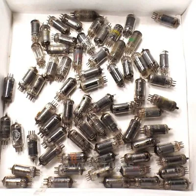 Lot Of Type 6AU6/6136 - 69 Untested Vintage Loose Vacuum Tubes • $99.95