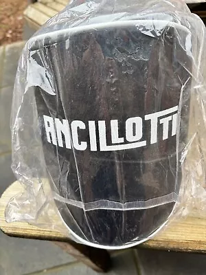 Ancillotti Lambretta Seat - Black White Writing & Piping For All Series 3 Model • £100