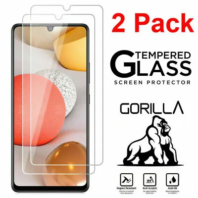 For Samsung Galaxy A13 4G A12 A32 A42 A52 A51 Tempered Glass Screen Protector • £3.85