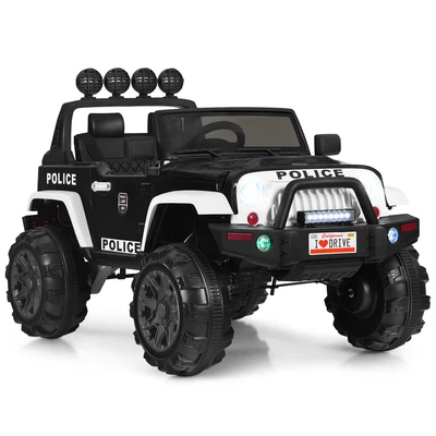 $324.40 • Buy Gymax 12V Electric Kids Ride On Car Truck Police Car W/ Mp3 Remote Control