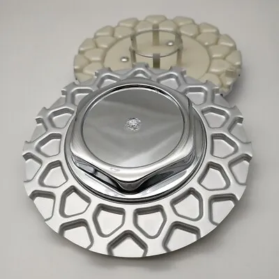 1PC For BBS 17 Sport Rims Wheel Center Hub Cap 6.14 Inch / 1.97 Inch Silver New • $39.30