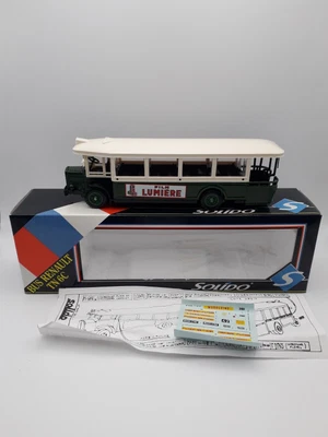 £8 • Buy Solido 1/50 No.4401, Autobus Renault TN6C 1934, Film Lumiere.