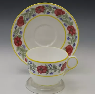 Minton Bone China Made In England Poppies Minton Archives Cup And Saucer • $41.85